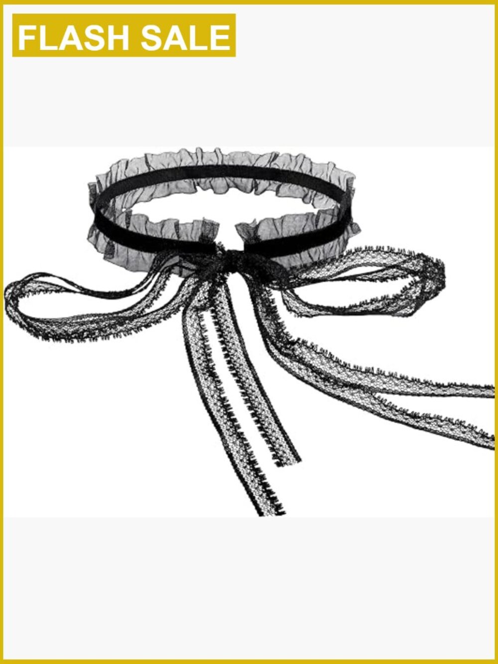 Classic Choker Lace Collar Goth Punk Necklace